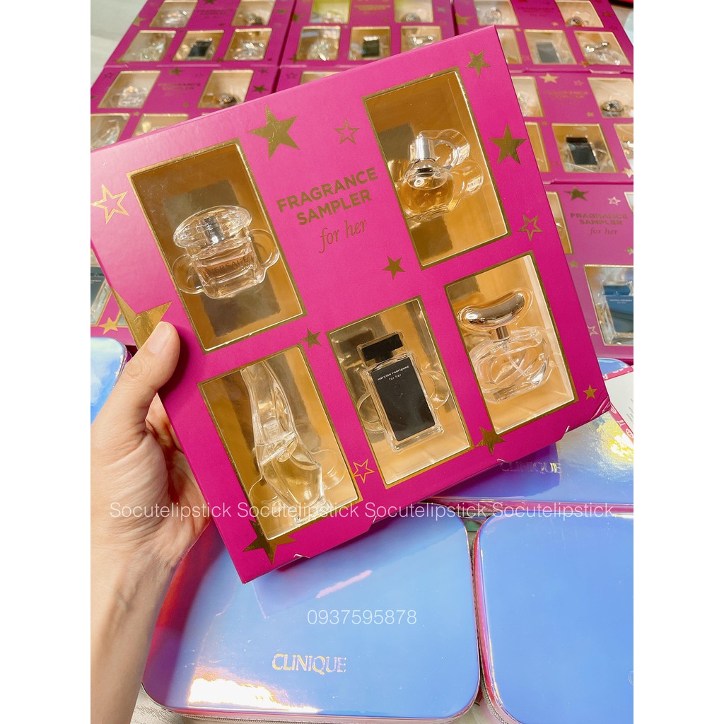 Set nước hoa nữ Fragrance Sampler For Her Macy's