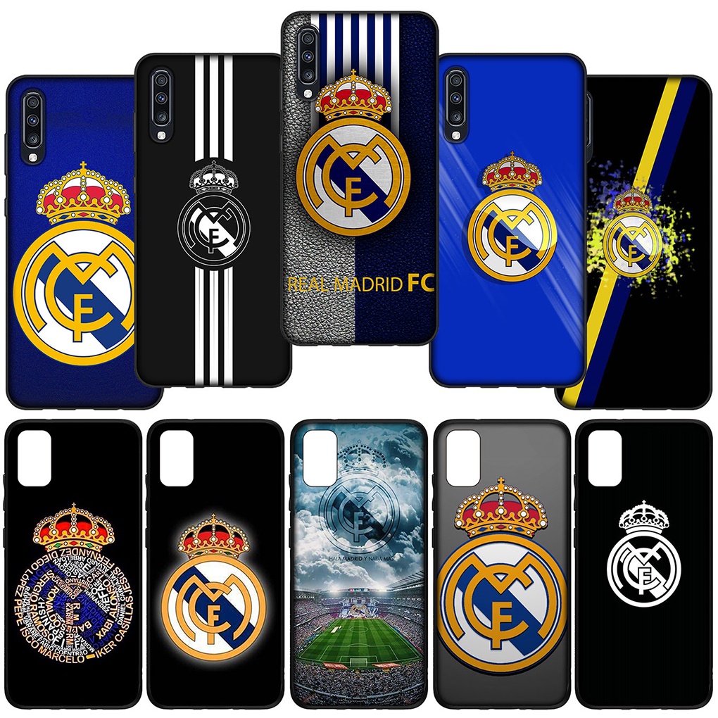 Ốp điện thoại mềm cho Samsung Galaxy A12 A20 A30 A20S A30S A50S A50 GG-EC68 Real Madrid Club de Foot