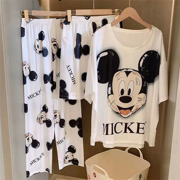 Bộ Đồ Ngủ Ba Mảnh Thời Trang Hàn Quốc 2022