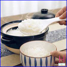 Muôi cơm sần màu trắng Việt Nhật