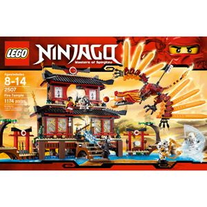 Lắp ráp xếp hình non Lego Ninjago xe và robot , rồng của các ninja