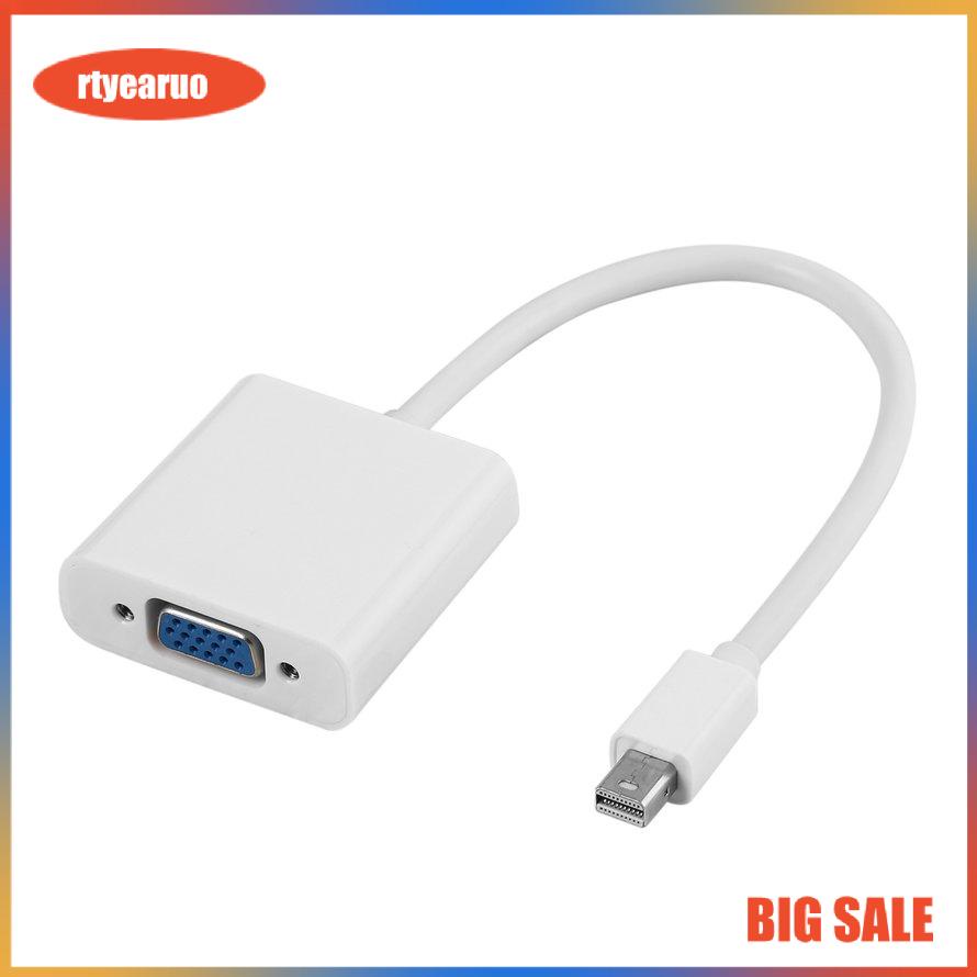 Mini Displayport Display Port To VGA adapter Cable for Apple Macbook PC M-VGA