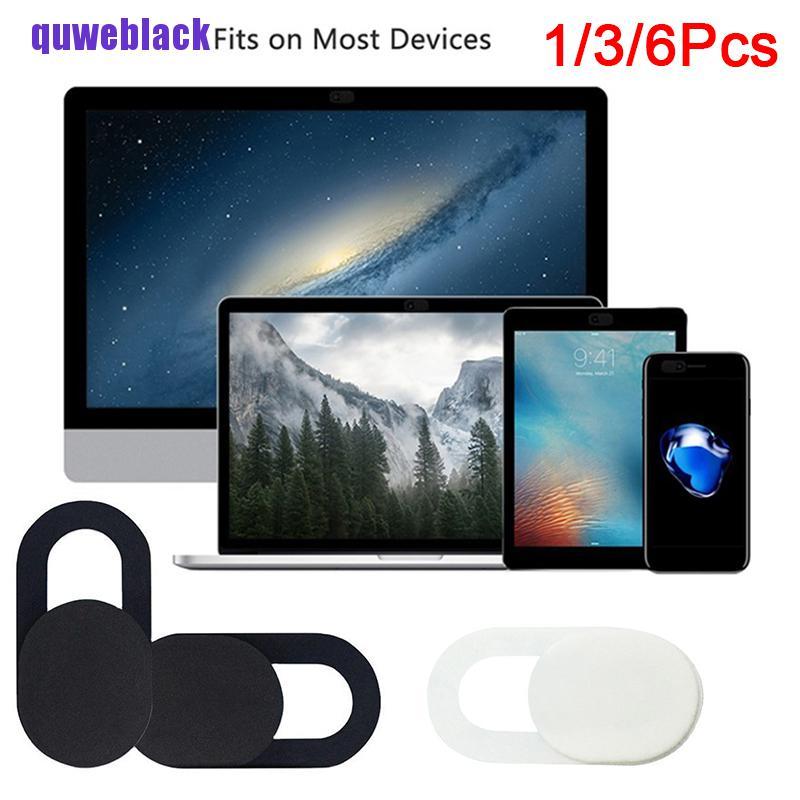 quweblack Ultra Thin Webcam Cover Slider Privacy Protection Camera Shutter Shield Stickers LYG