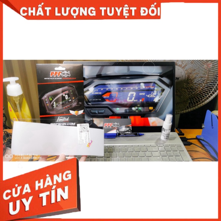 Honda Winer X V3 Mới 2022 Miếng dán PPF bảo vệ mặt đồng hồ xe, chống trầy xước màn hình, xước tự phục hồi , PPF USA