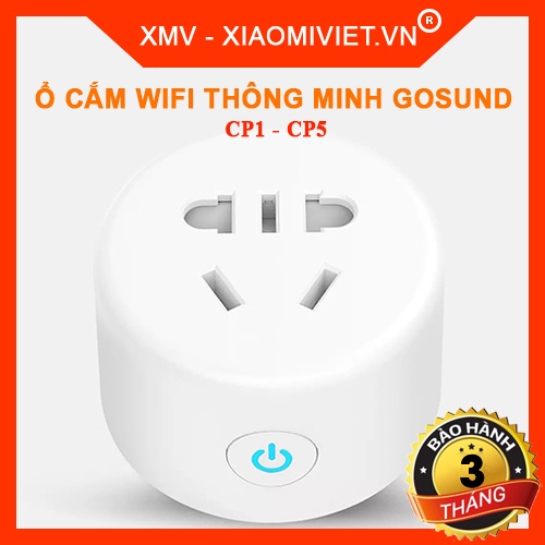 Ổ cắm Wifi thông minh Gosund CP1 / CP5 - Bảo hành 3 tháng