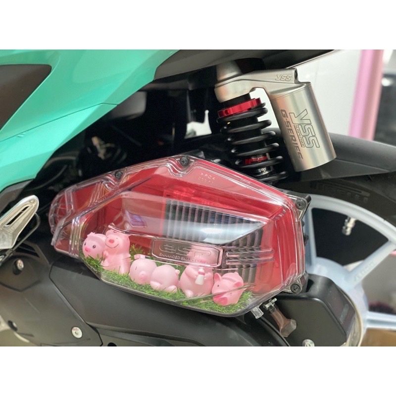 Ốp Pô E Trong Suốt &amp;Đen Khói Xe AB-VARIO-CLICK