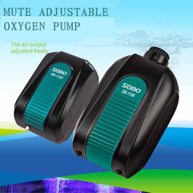 SOBO - Silent Air Pump (SB-1106) | Máy sủi Oxy cho hồ cá thuỷ sinh