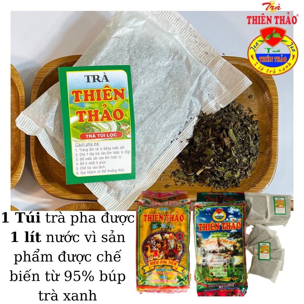 Trà túi lọc lài Thiên Thảo 350g/60 tép_ĐẶC SẢN ĐÀ LẠT_HÀNG CÔNG TY