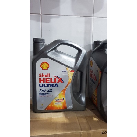 Nhớt ô tô nhập khẩu Shell Helix Ultra 5W40 4L