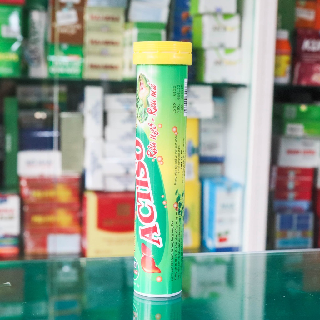 Actiso Râu Ngô Rau Má, hỗ trợ hạ nhiệt cơ thể, ngăn ngừa nhiệt miệng và suy nhược cơ thể