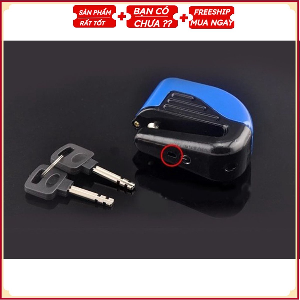 Khóa Đĩa Phanh Báo Động Xe Máy Xe Đạp Alarm FXE1001