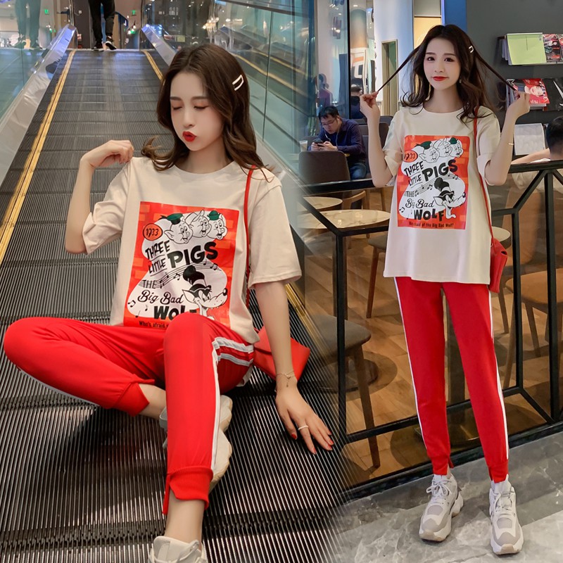 [ORDER] set quần áo bầu năng động cá tính