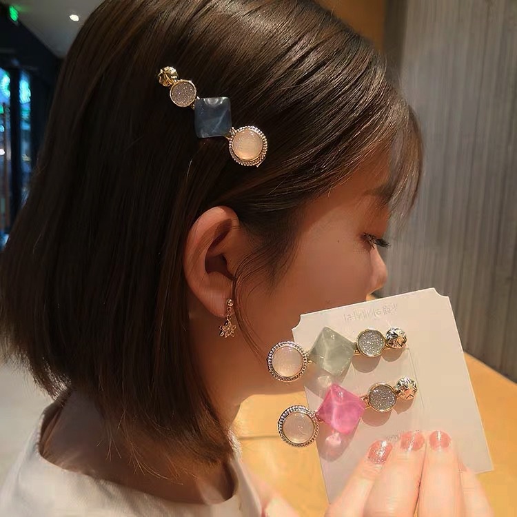 Kẹp tóc nữ đính đá, đính ngọc thời trang siêu xinh (nhiều mẫu)