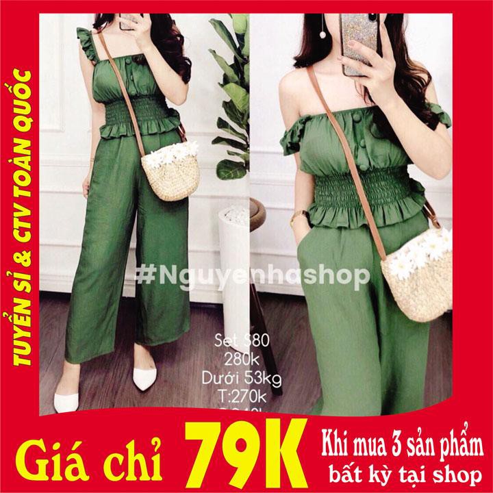 Set Đồ Bộ Nữ, Mặc Dự Tiệc Sang Trọng ( Đủ Màu)