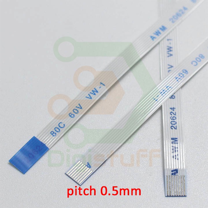 Cáp phẳng  8 chân thay cáp Xinya CviLux HAMBURG-SH-HF High-Tek JI-HAW AWM 20798, AWM 20861, AWM 2896,...
