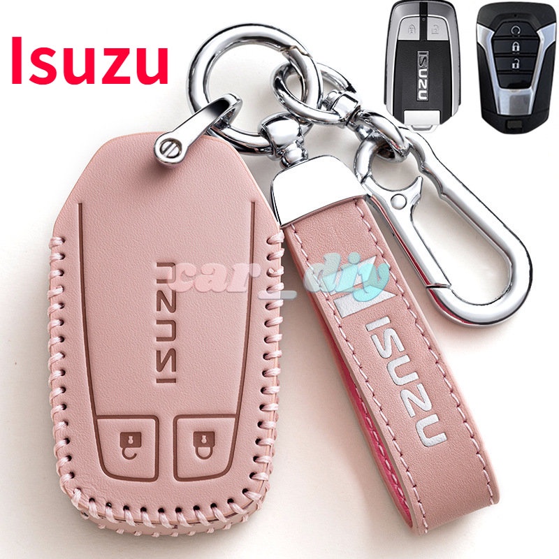 Bao Da Đựng Chìa Khóa Điều Khiển Từ Xa Cho Isuzu New MU-X X Series DMAX D-Max X-Terrain Pickup 2020 2021 2022