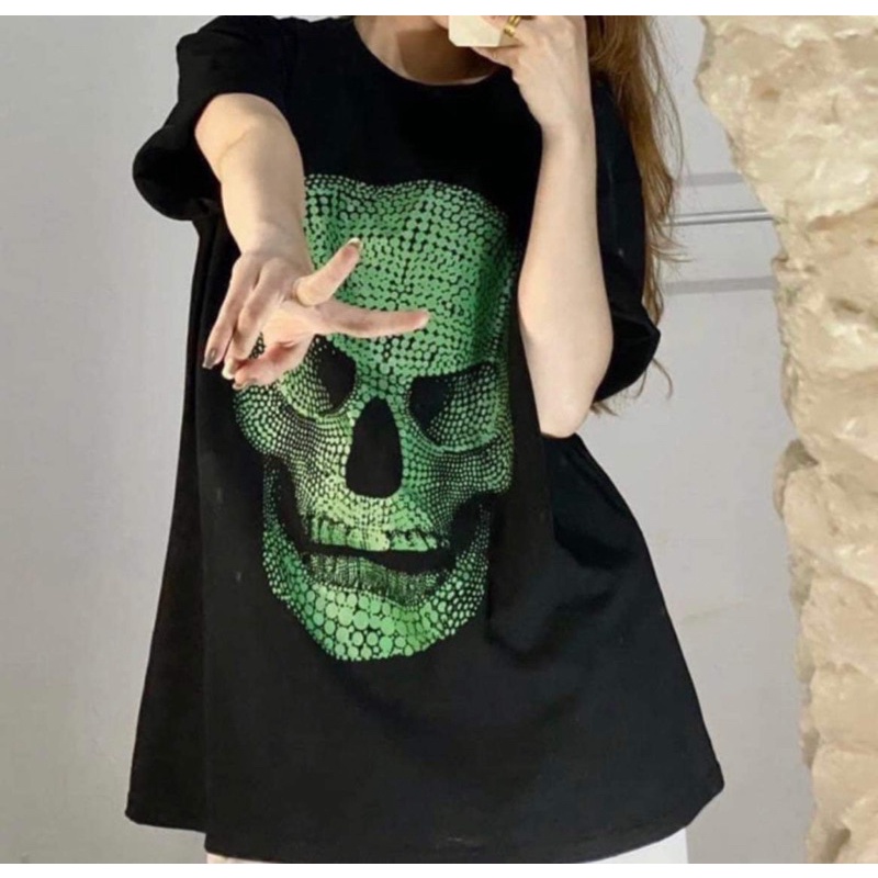 Áo đầu lâu xanh