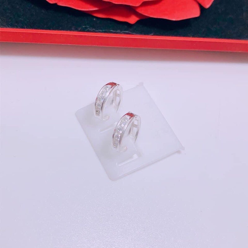 BÔNG TAI KHUYÊN VÒNG TRÒN NHẪN NHỎ XINH