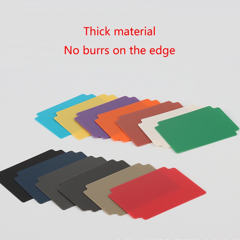 Dụng Cụ Chia Ngăn Thẻ Bằng Nhựa 12 Màu Tiện Dụng