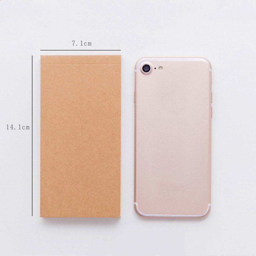 Sổ ghi chú lên kế hoạch chất liệu giấy kraft tiện dụng cho văn phòng/trường học