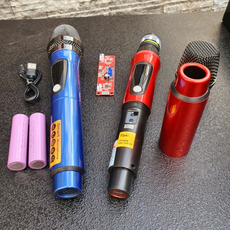 MICRO LOA KÉO PIN SẠC SÓNG UHF SET TẦN SỐ MẪU MỚI NHẤT 2021 MICRO PIN SẠC