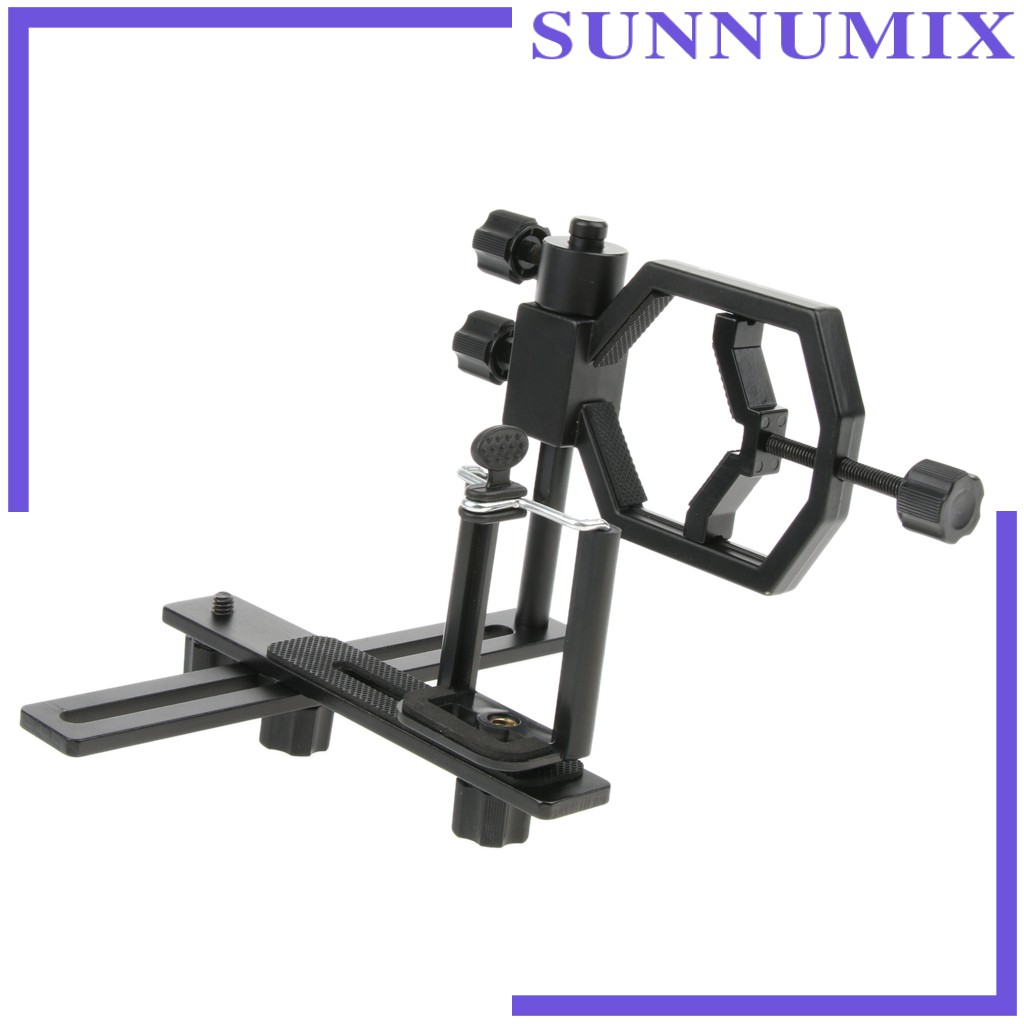 [SUNNIMIX] Universal Telescope Camera Cell Phone Mount Holder Adapter Bracket + Clip