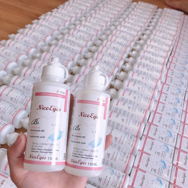 Nước ngâm lens Nice Eyes 150ml