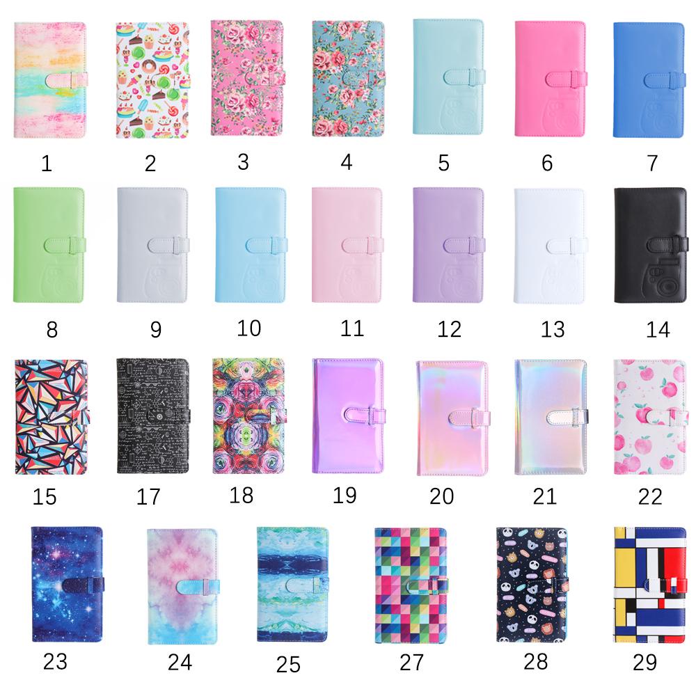 CHOOKEY Album Đựng Ảnh 96 Ngăn Bằng Da Dày 3 inch Cho Fujifilm Instax Mini 11 8 9 7 s C 25 90
