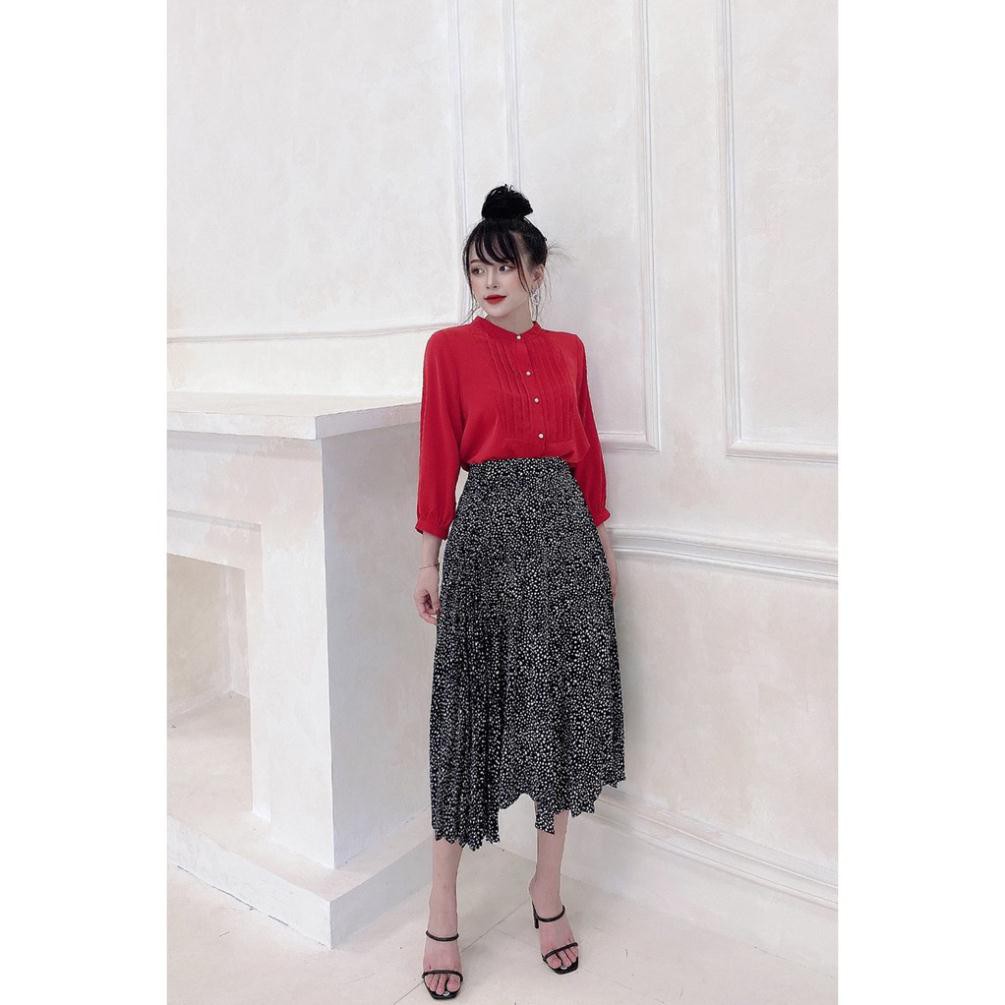 Áo sơ mi dài tay cổ tàu - 20Again-ASA0645
