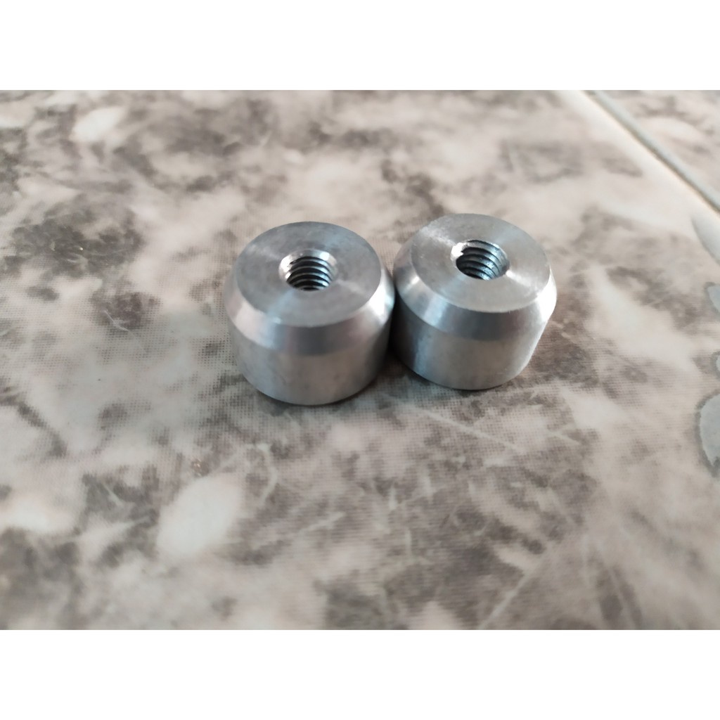Cặp cục nhôm đóng giữ gù tay lái , gắn cho các loại xe