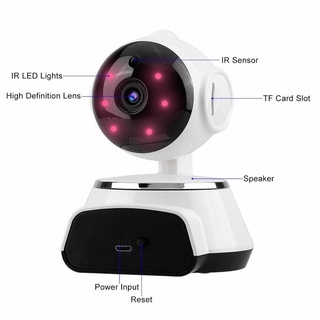 Camera Giám sát wifi V380 , Phát hiện chuyển động , đàm thoại hai chiều , xoay 360 độ