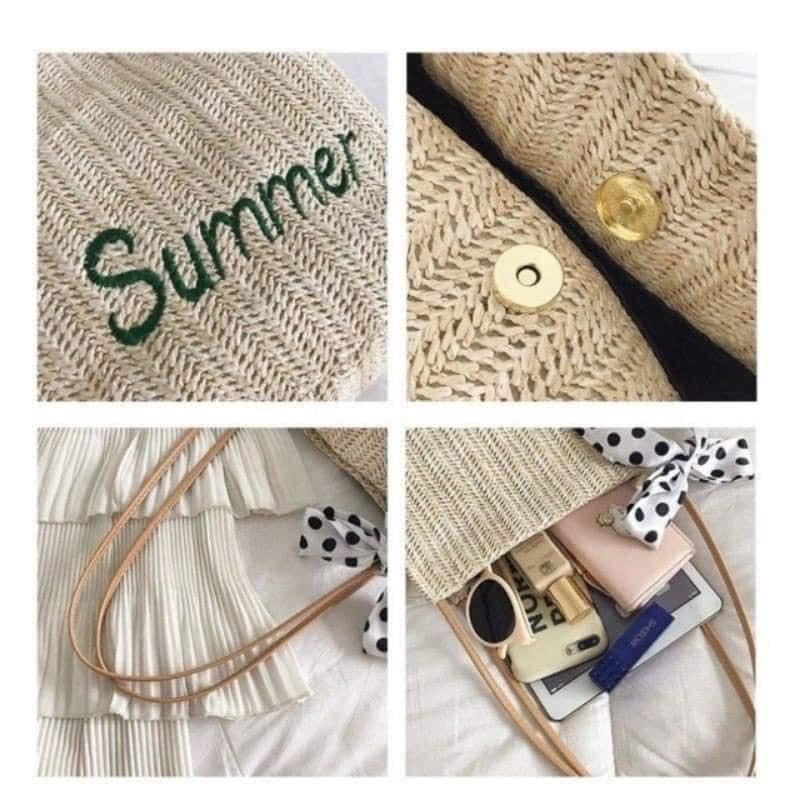 TÚI CÓI ĐI BIỂN SUMMER PHONG CÁCH VINTAGE