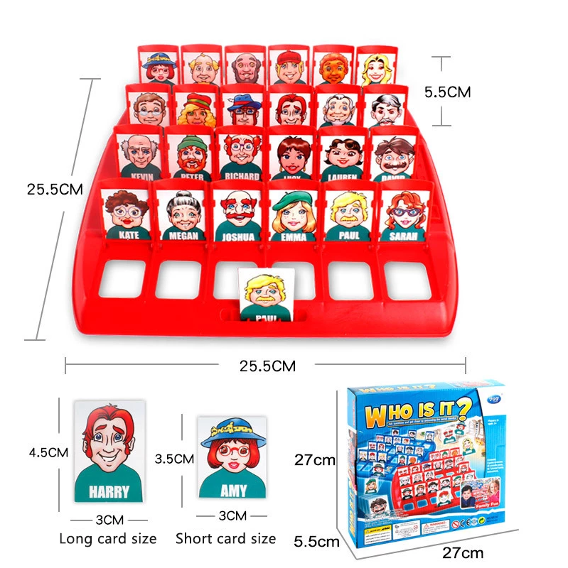 Bộ Trò Chơi Board Game Who Is It Cho Cả Gia Đình