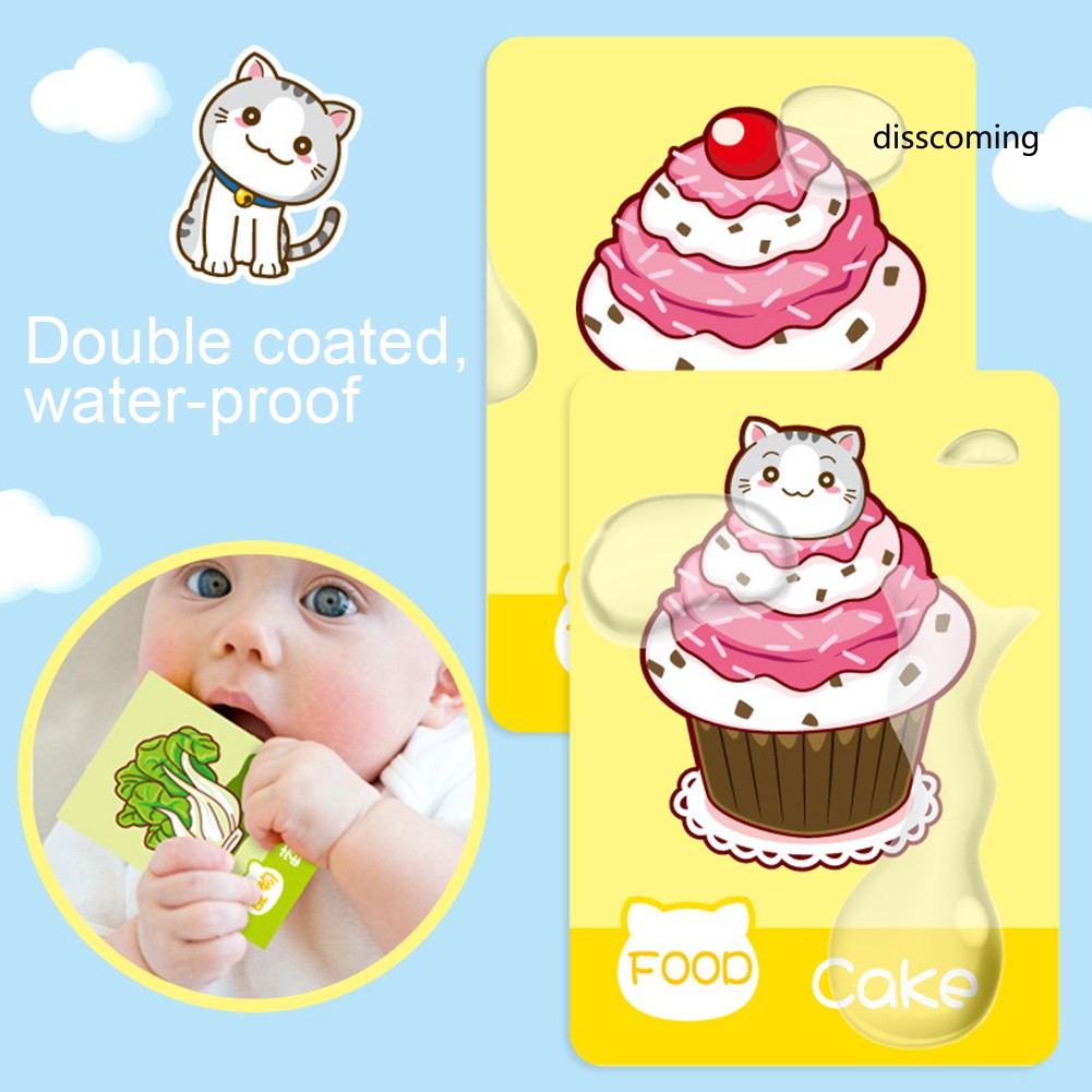 Bộ 48 Thẻ Hình Động Vật Và Hoa Quả Cho Bé Học Tiếng Anh