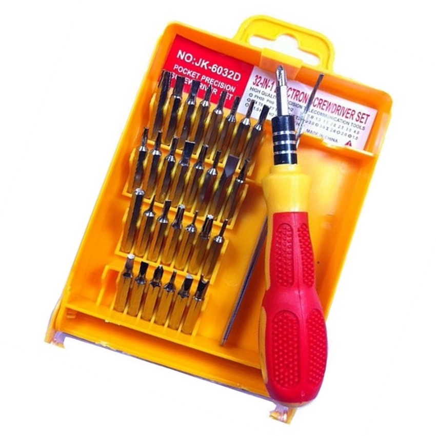 Bộ 32 tua vít đa năng kèm hộp đựng gấp gọn tiện lợi