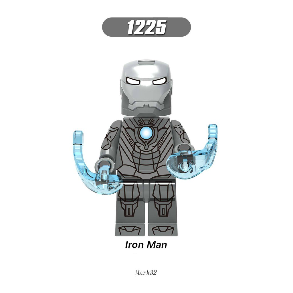 Minifigures Các Mẫu Siêu Anh Hùng Iron Man Phiên Bản Mark24 Mark25 Mark29 Mark30 Mark31 Mark32 Mark34 Mark35