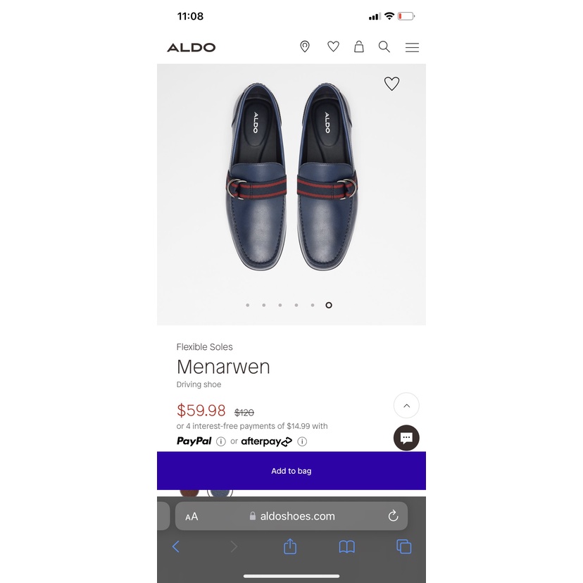 Giầy Loafer ALDO chính hãng!