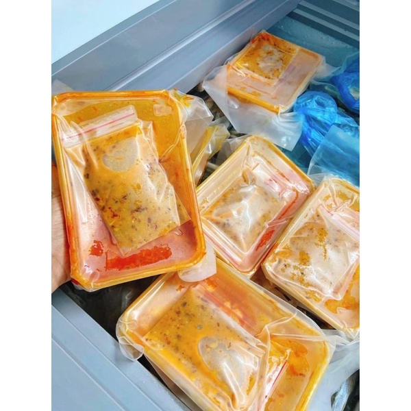 VÚ HEO ƯỚP SẴN 500gr