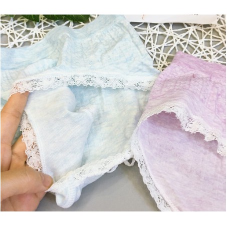 HỘP 5 Quần Lót Cotton Không Đường May Mềm Mại Màu Trơn Kháng Khuẩn Thoải Mái Cho Nữ LOTNU05