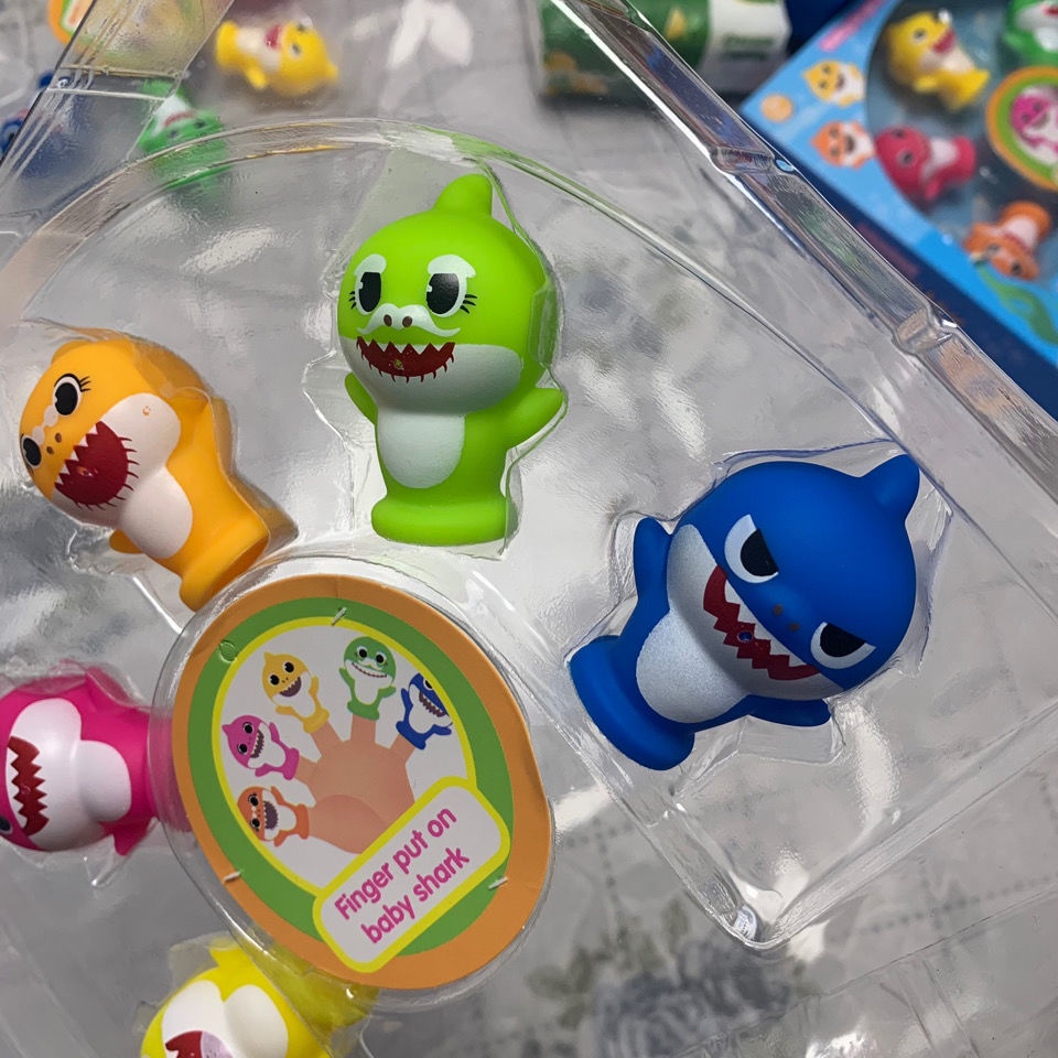 Đồ chơi con rối ngón tay hình cá mập