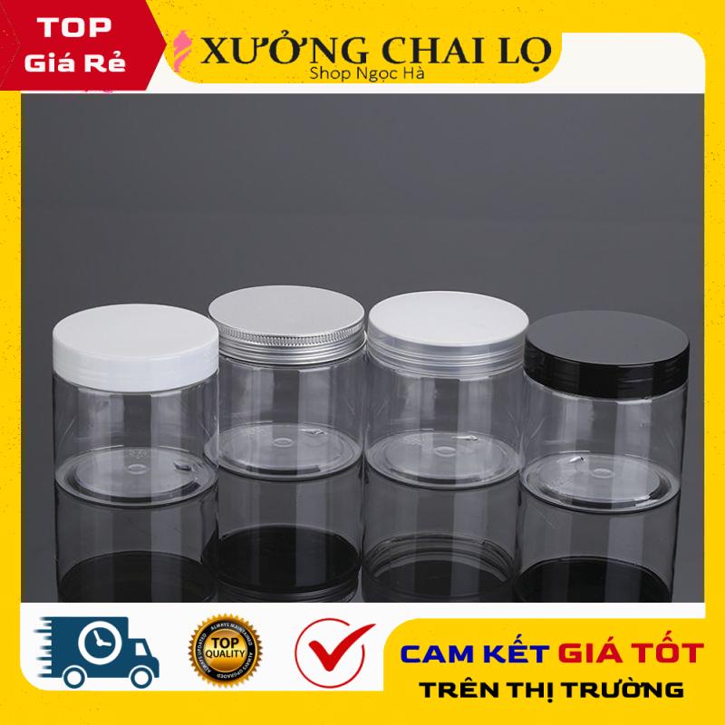 Hủ Đựng Kem ❤ GIÁ RẺ NHẤT ❤ Hủ nhựa pet 50g,100g,200g,250g,500g đựng mỹ phẩm, thực phẩm, đồ khô, ngũ cốc