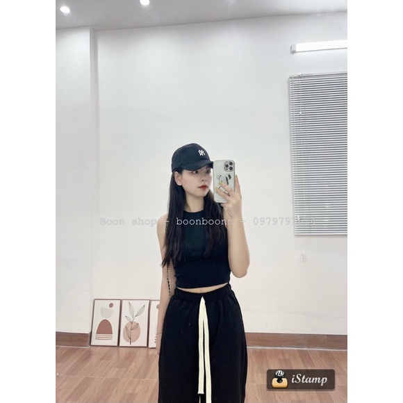 QUẦN XUÔNG COTTON DÂY RÚT TO CẠP CHUN BASIC MS11892