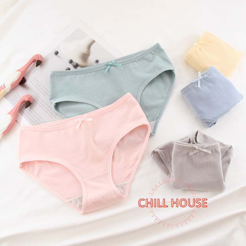 Quần Lót Nữ Cotton 100% kháng khuẩn thoáng mát đính nơ xinh siêu tôn dáng mẫu 978 - CHILL HOUSE | BigBuy360 - bigbuy360.vn