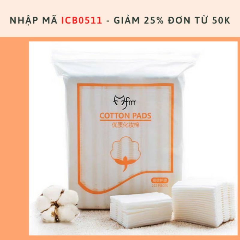 Bông Tẩy Trang Fm Cotton Pads 222 Miếng 1 Túi (**loại bán chạy )