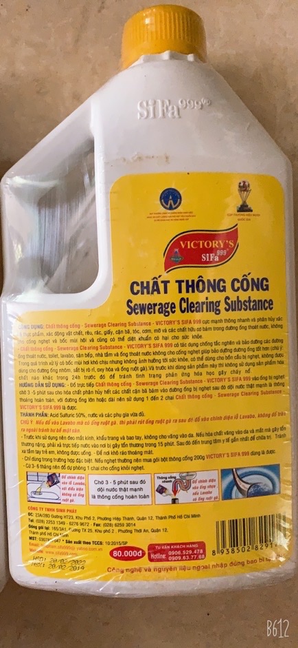 Chất thông cầu thoing cống siêu mạnh