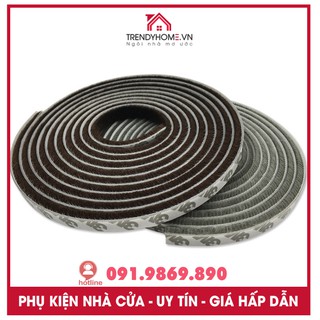 Ron sợi dán khe khung cửa, tấm chắn chống bụi, gió, hơi điều hòa (9*15mm)-Đơn vị bán 2M Trendyhome.vn