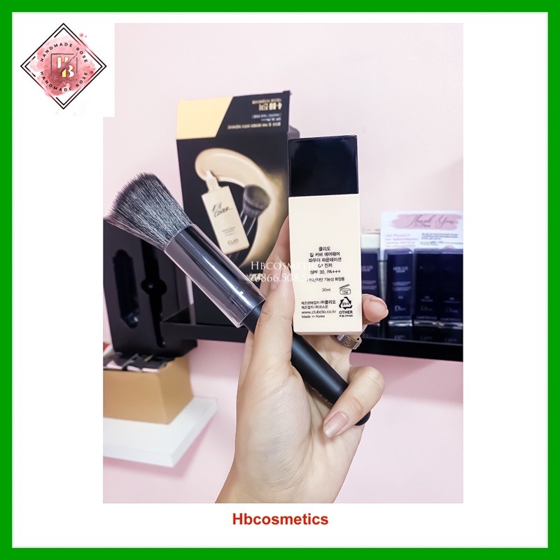 Set Kem nền thông minh Clio Kill Cover Airwear Protexture Foundation SPF25, PA++(30ml)