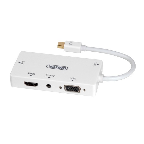 CÁP miniDisplayport-> HDMI/DVI/VGA/AUDIO Unitek Y 6354