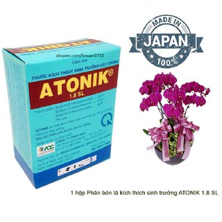 Atonik 1.8 sl - phân bón kích thích sinh trưởng cây trồng, xử lý ra rễ và ươm hạt.