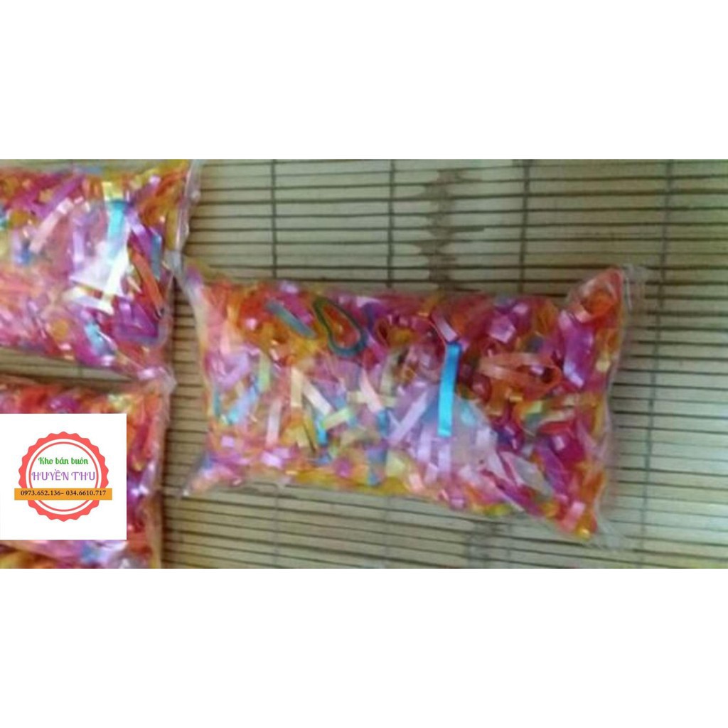 Bịch 100g chun buộc tóc cho bé